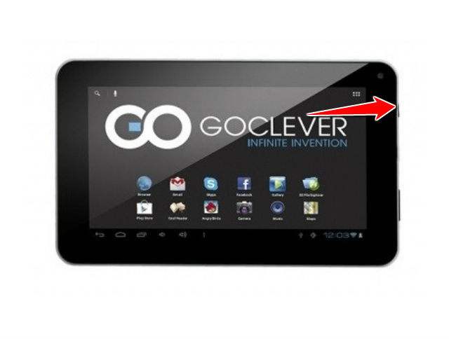 Hard Reset for GOCLEVER Tab R70