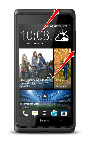 How to put HTC Desire 600 dual sim in Bootloader Mode