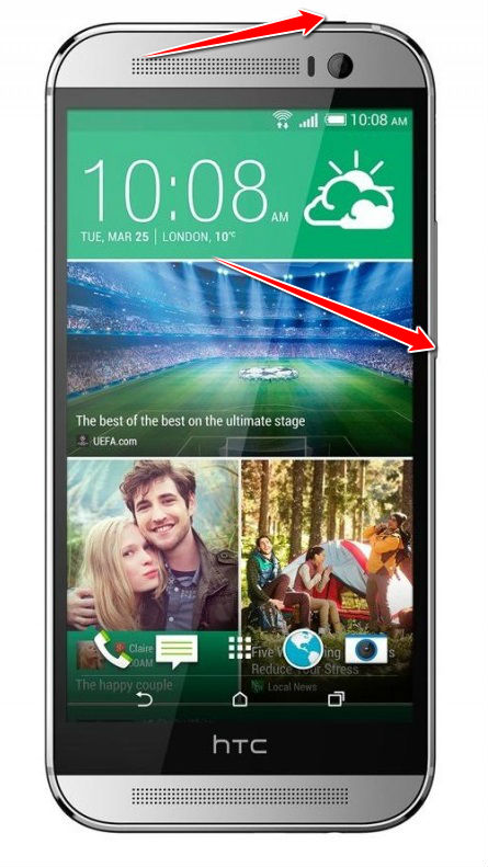 Hard Reset for HTC One (M8) dual sim