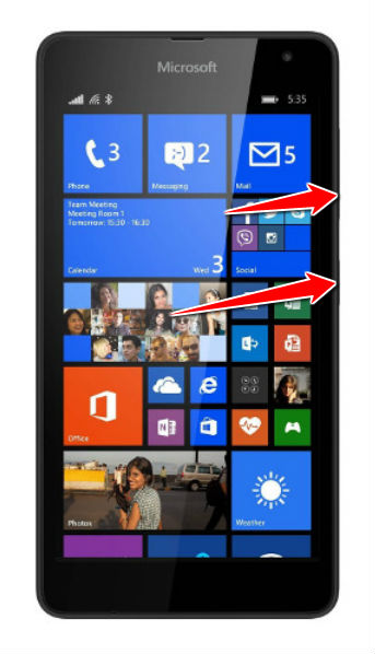 Hard Reset for Microsoft Lumia 535 Dual SIM