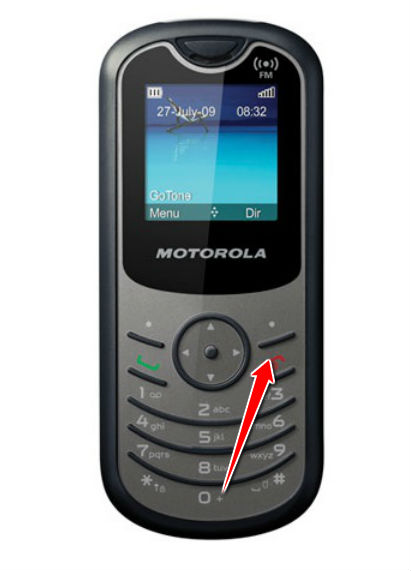 Hard Reset for Motorola WX180