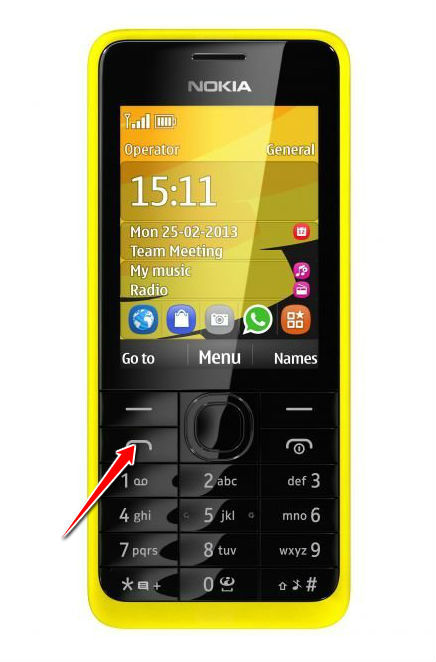 Hard Reset for Nokia 301