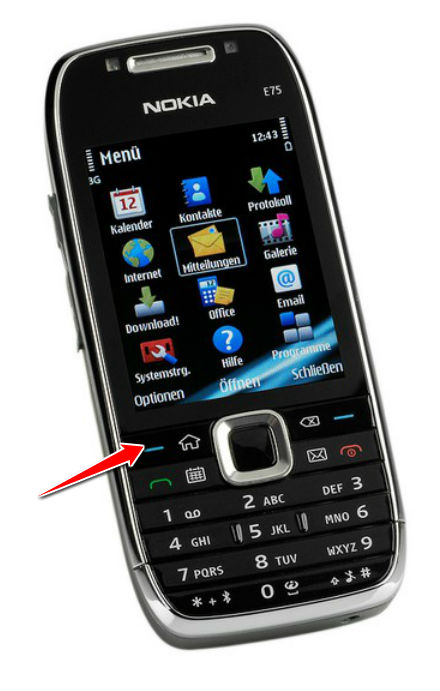 Hard Reset for Nokia E75